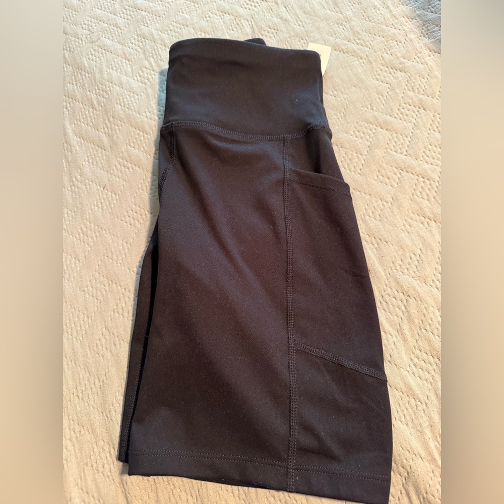 DKNY Black Bike Shorts